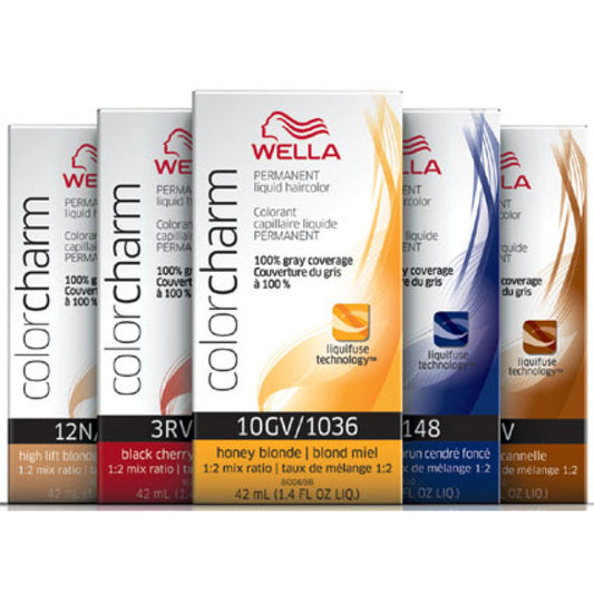 WELLA COLOR CHARM LIQUID CREME PERMANENT COLOR 1.42OZ