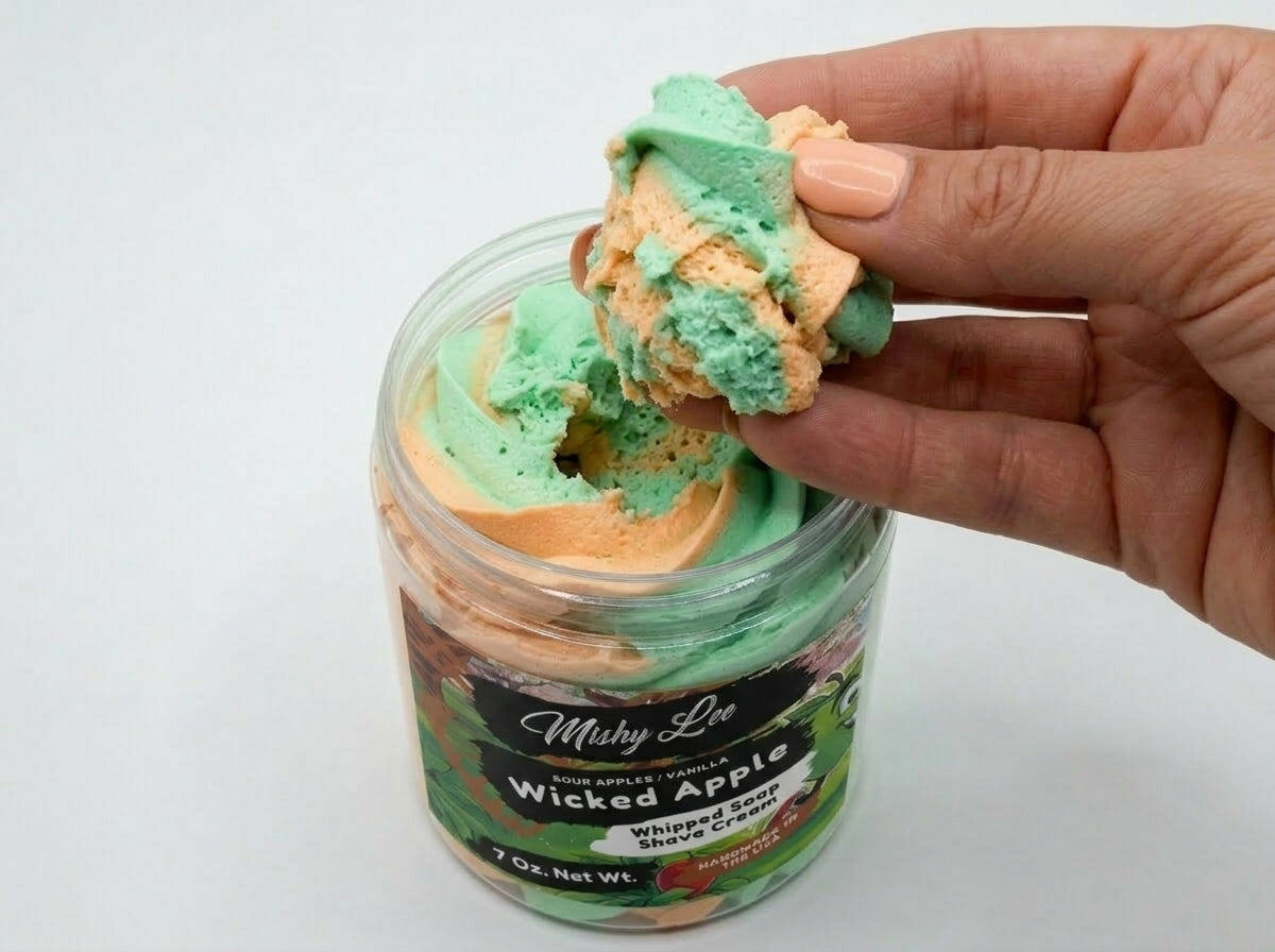 Wicked Apple Whipped Soap and Shave Cream Mishy Lee Boutique