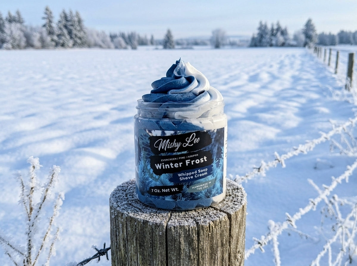 Winter Frost Whipped Soap and Shave Cream Mishy Lee Boutique