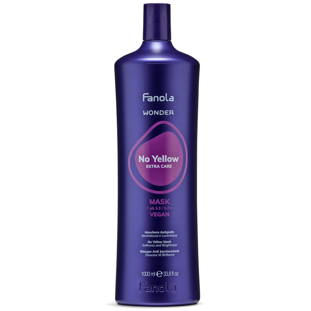 FANOLA WONDER NO YELLOW MASK 33.8OZ N.O.S. Barber Supply