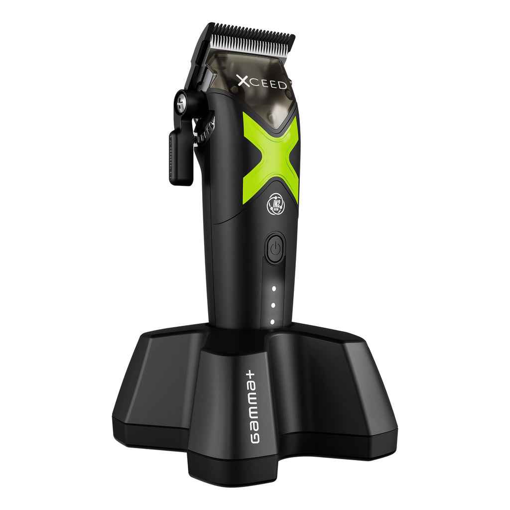Gamma+ XCEED IN2 Vector Motor Cordless Clipper + Trimmer + Shaver COMBO Certified Clippers