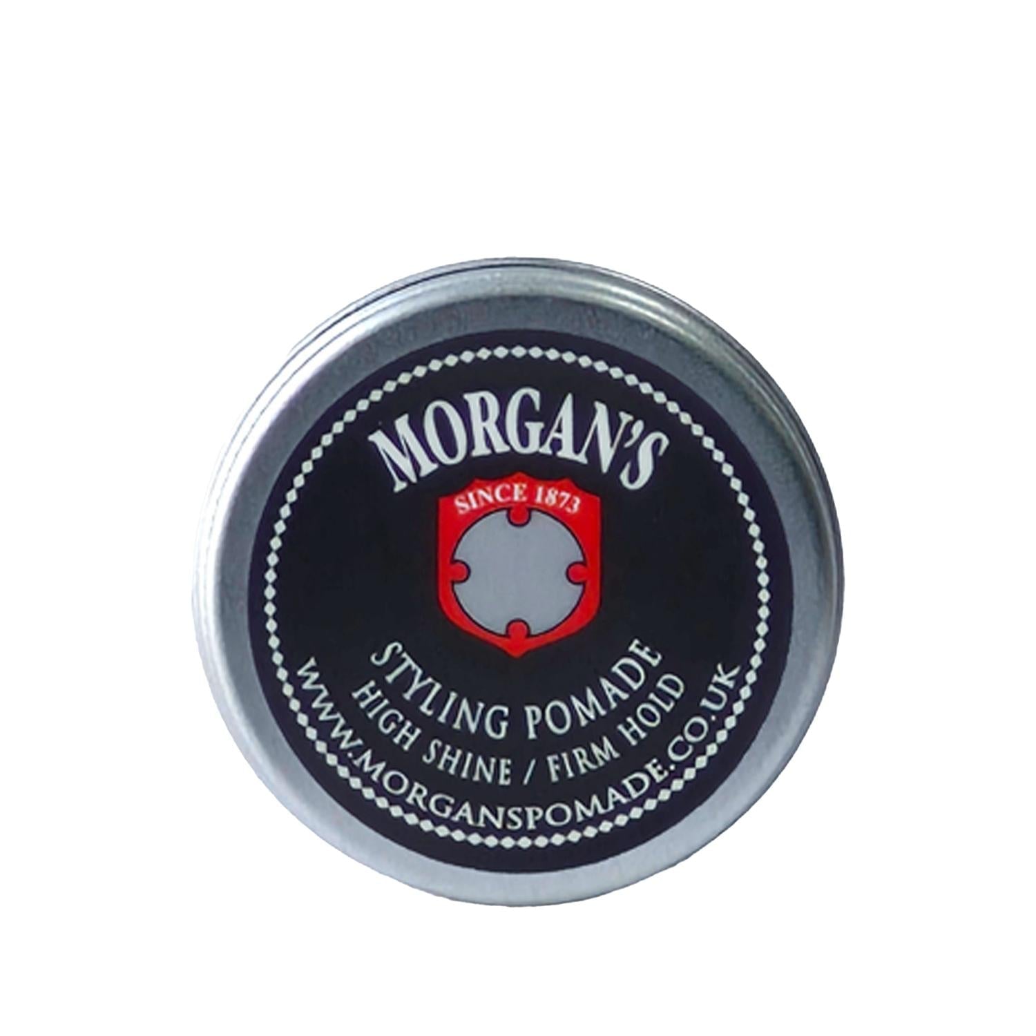 Morgan's Pomade Black Label Hair Styling Pomade for Men - 15ml Portable Styling Solution Beauty Care Bag