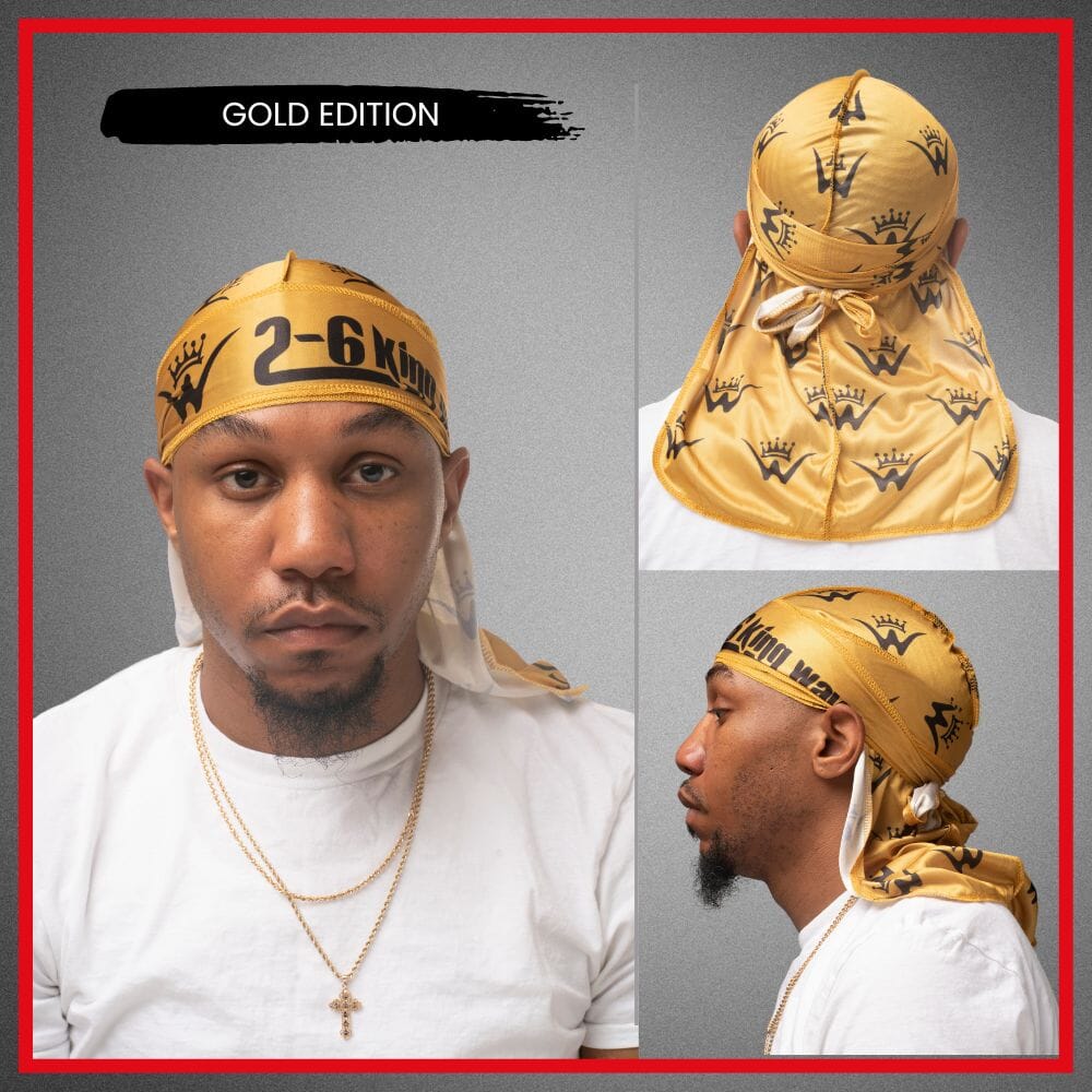 Silk Durag for 360 Waves & Overnight Compression [All Variants] 26 King Wavy Merch, LLC