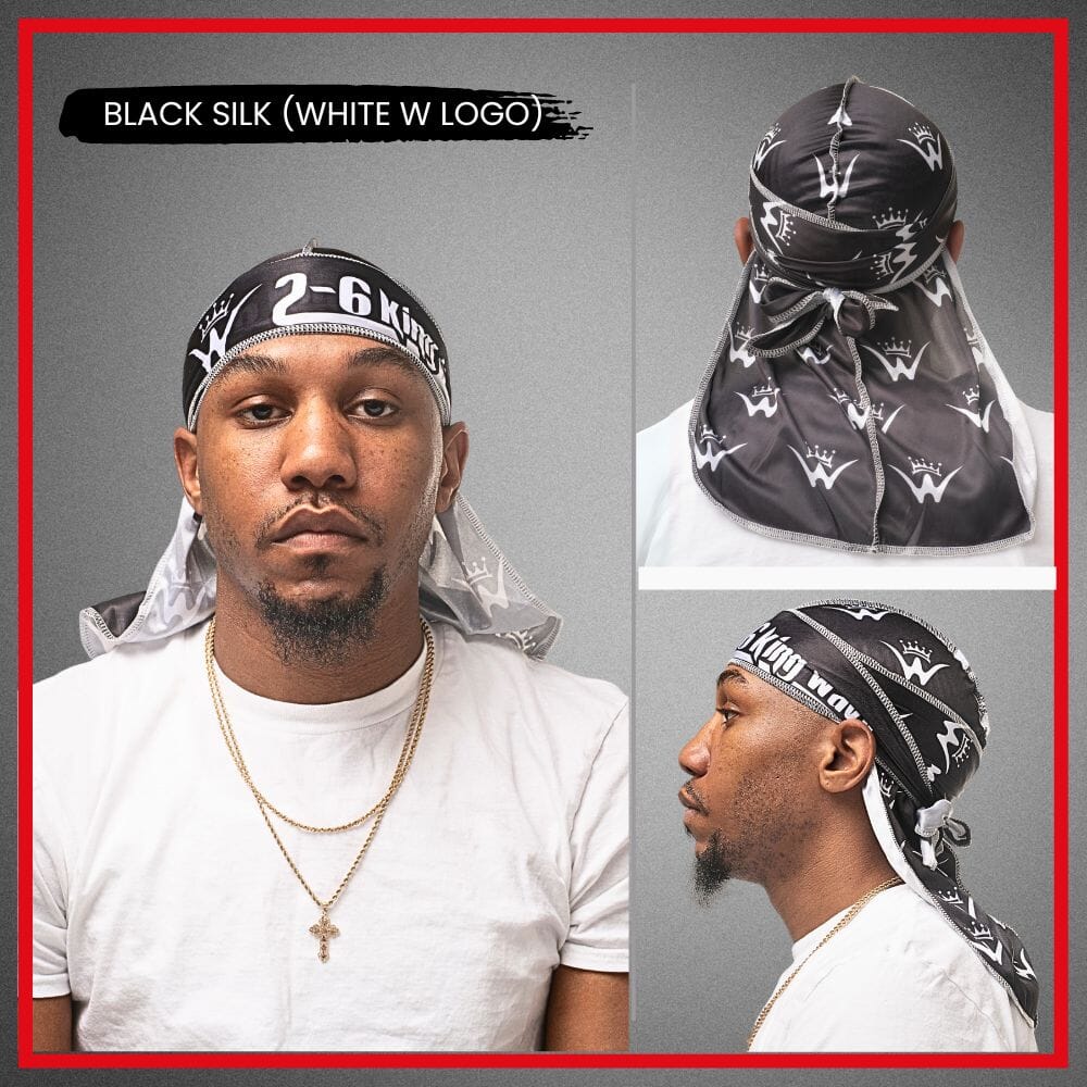 Silk Durag for 360 Waves & Overnight Compression [All Variants] 26 King Wavy Merch, LLC