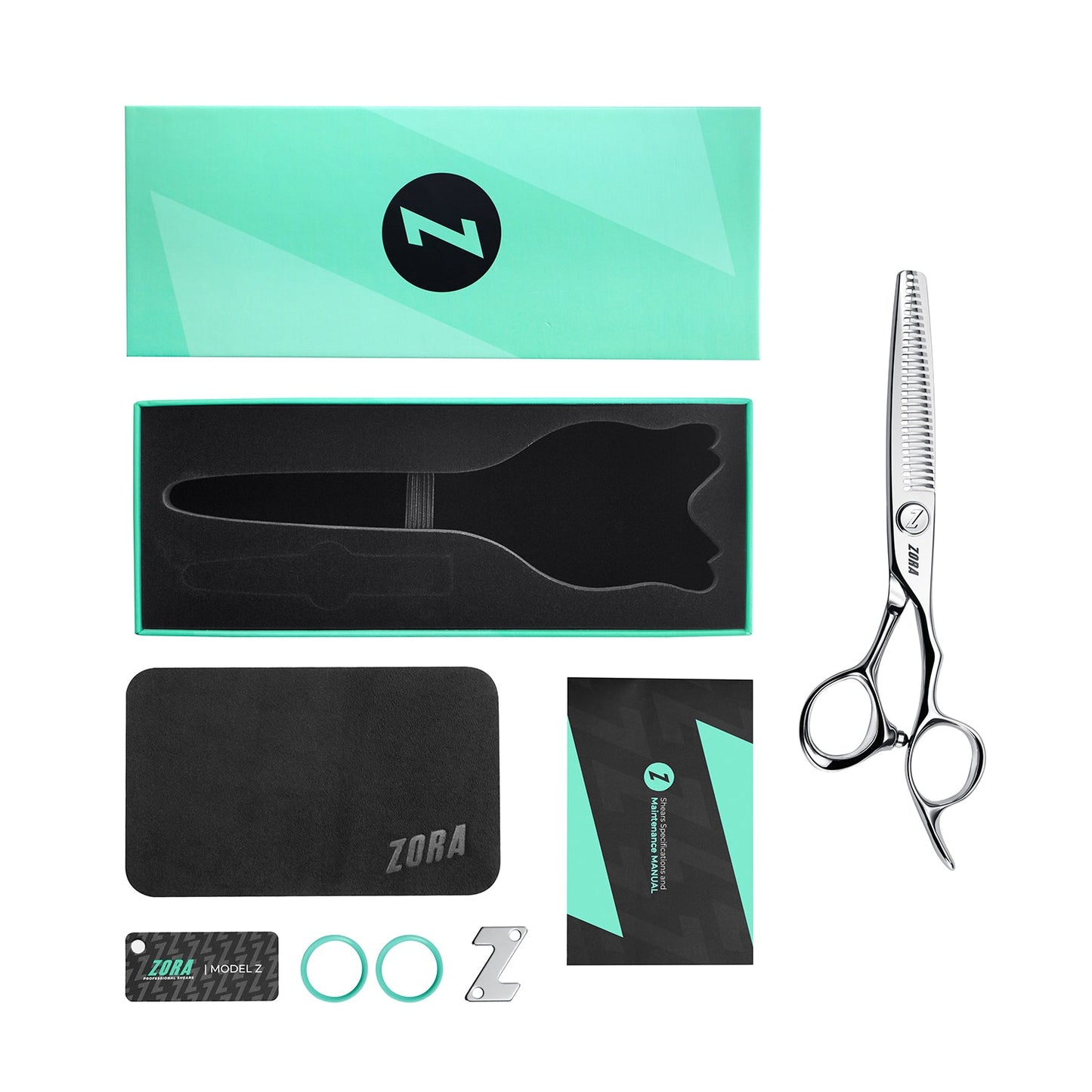 Zora Hair Texturizing Shear - Model Z  Blender  Z-630 - 6.60