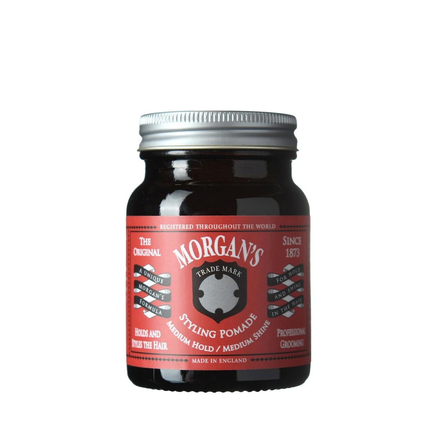 Morgan's Hair Pomade Medium Hold Shine - 100g Styling Product for Men & Women Beauty Care Bag