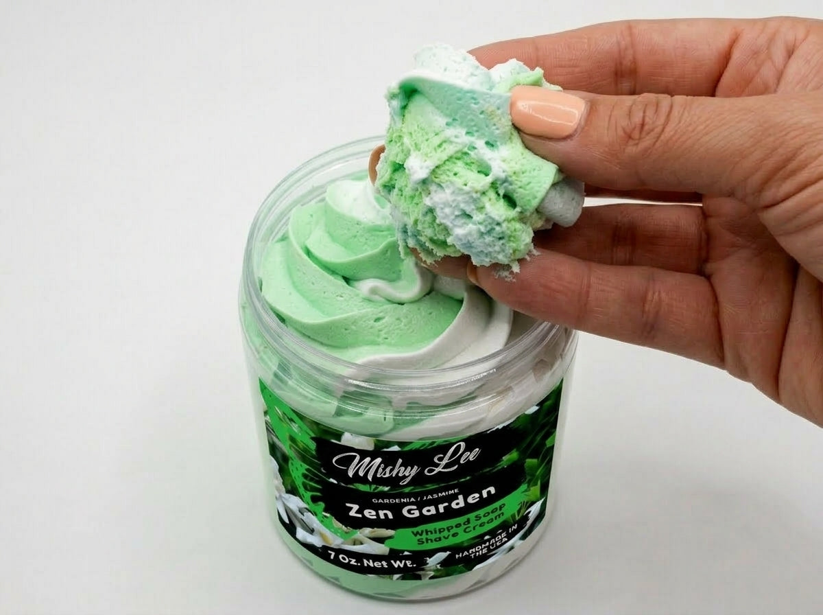 Zen Garden Whipped Soap and Shave Cream Mishy Lee Boutique