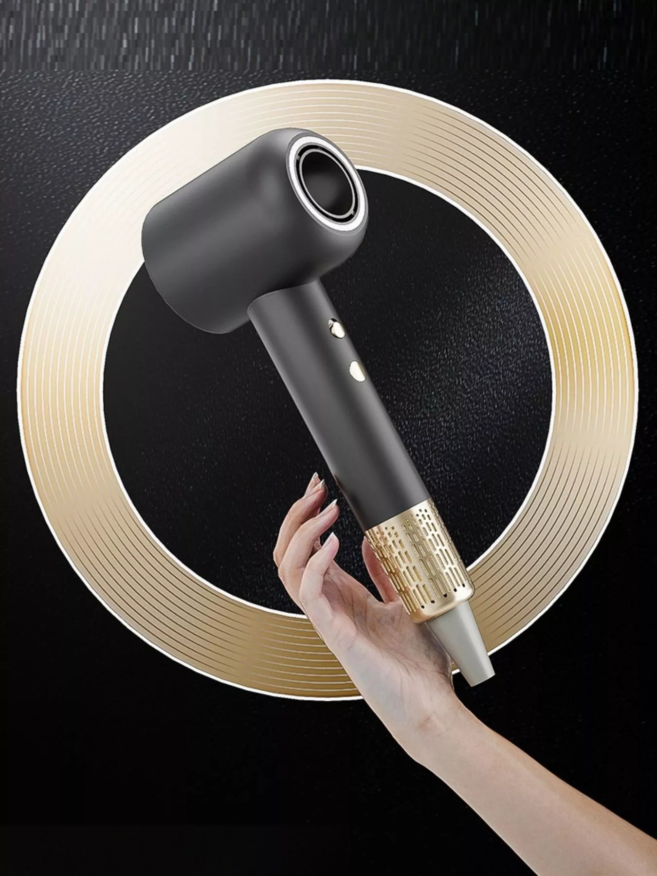 Negative Ion Quick-Drying Household Hair Dryer Unique Oils