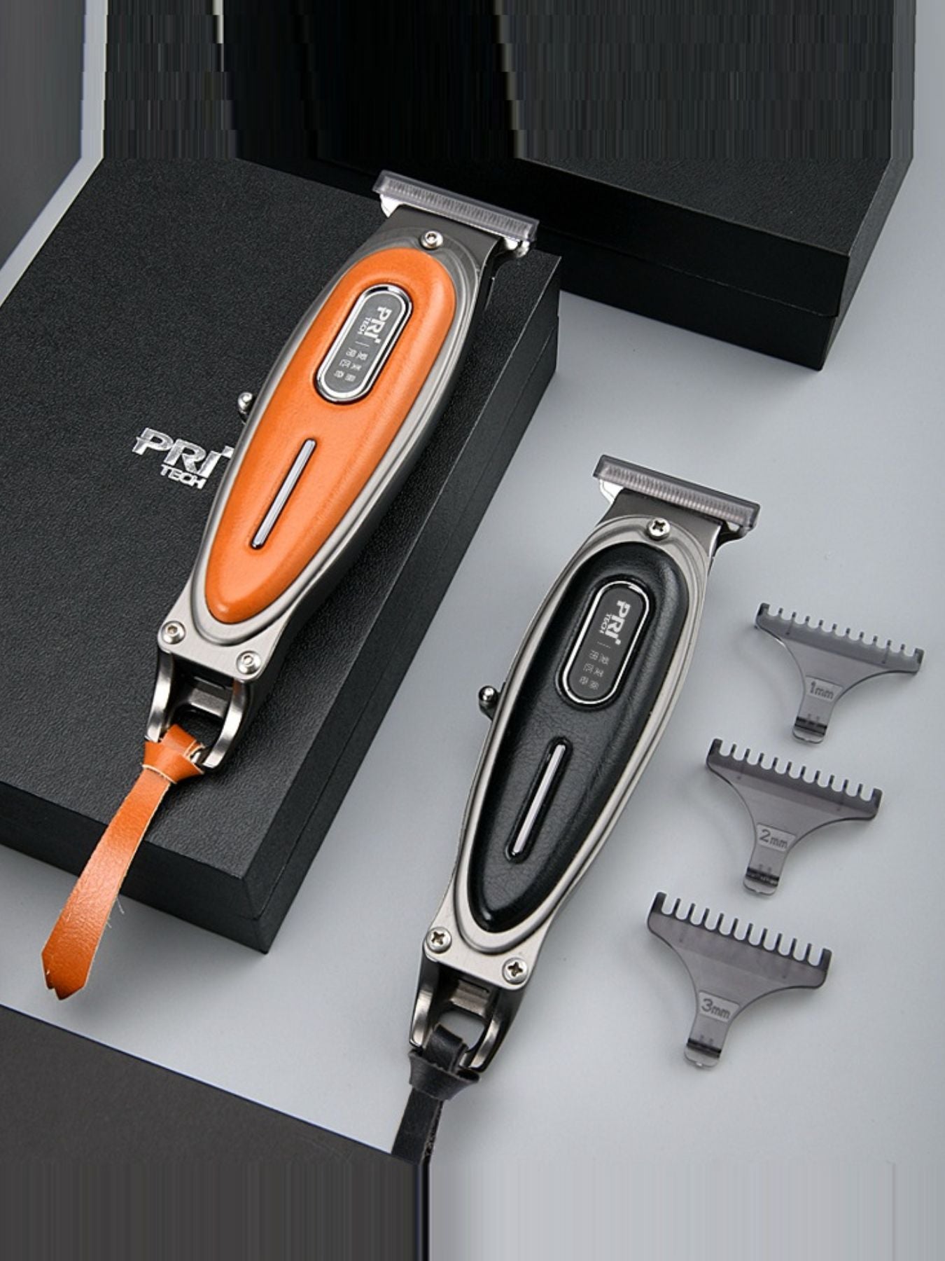 Cordless Hair Clipper with LED Display Unique Oils