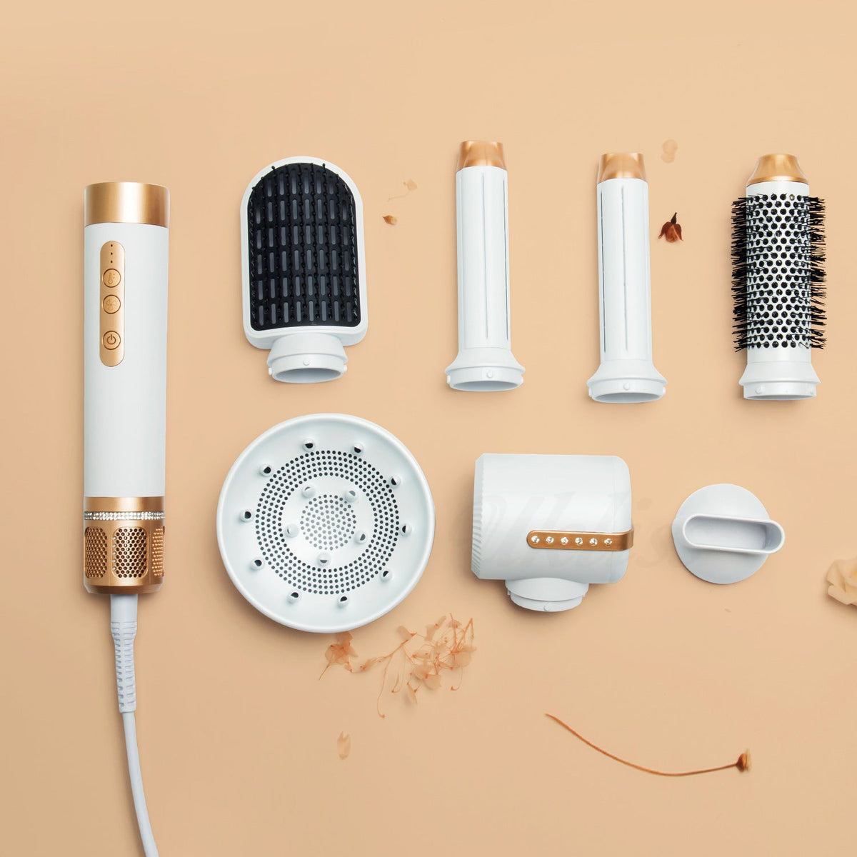 7-in-1 Hot Air Comb Automatic Curling Wand Elyvora LLC