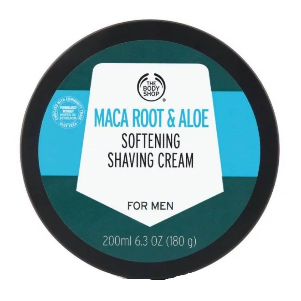 The Body Shop Maca Root & Aloe Softening Shaving Cream For Men Dista