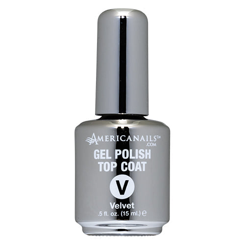 No-Cleanse Gel Polish Top Coat | Velvet Finish .5oz Lunali Nail Supply