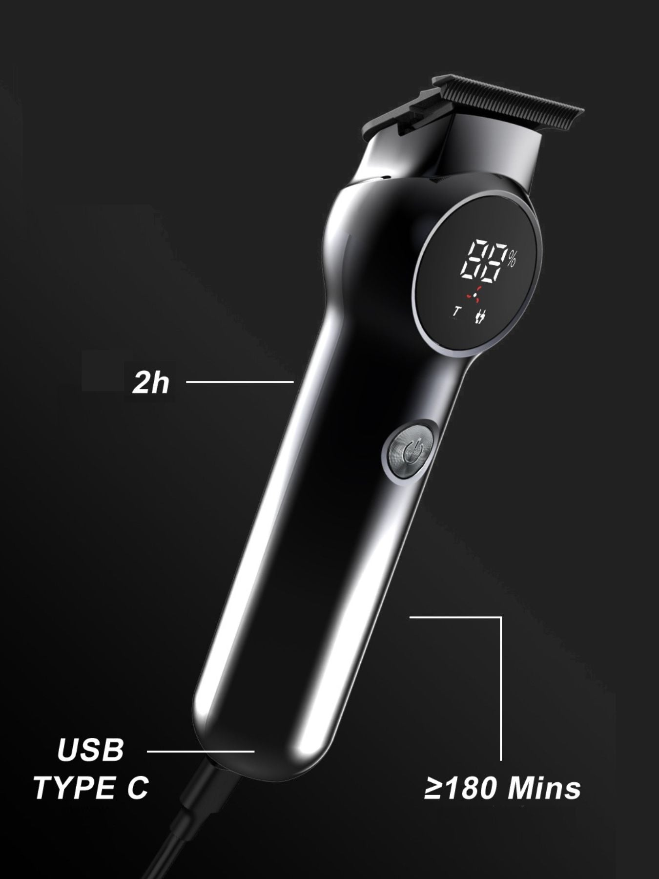Rechargeable Hair Clipper Unique Oils