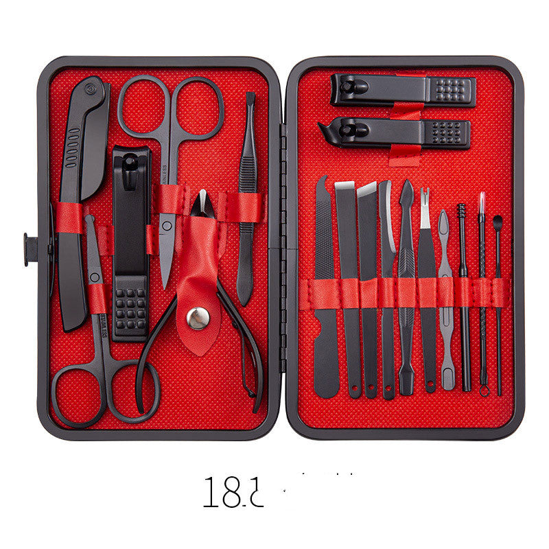 Professional Scissors Nail Clippers Set Ear Spoon Dead Skin Pliers Nail Cutting Pliers Pedicure Knife Nail Groove Trimmers My Store