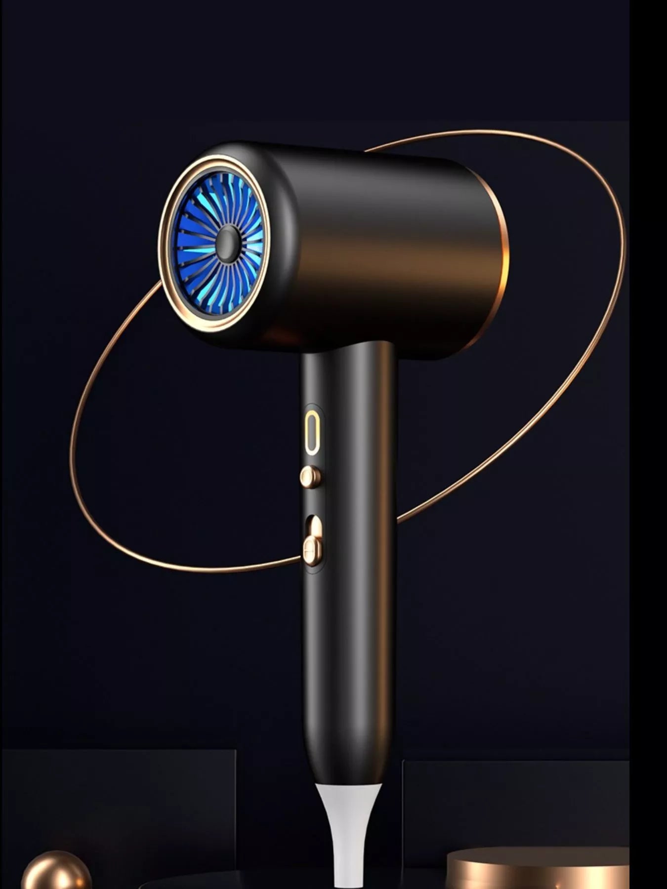 Overheat Protection Household Hair Dryer Unique Oils