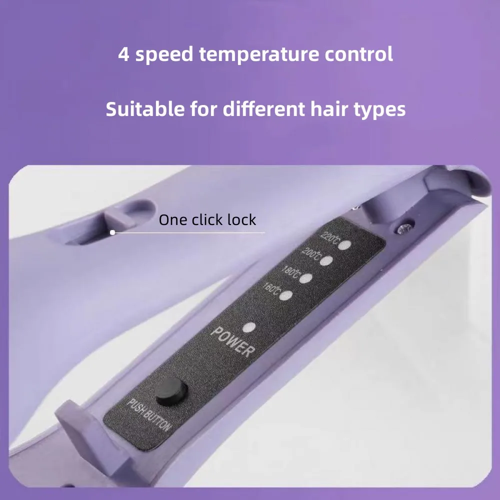 Hair Curling Iron 32mm Deep Wave Hair Curler 4 Temperature Adjustable Fast Heating Crimping Iron Styler Wand For All Hair Style Elyvora LLC