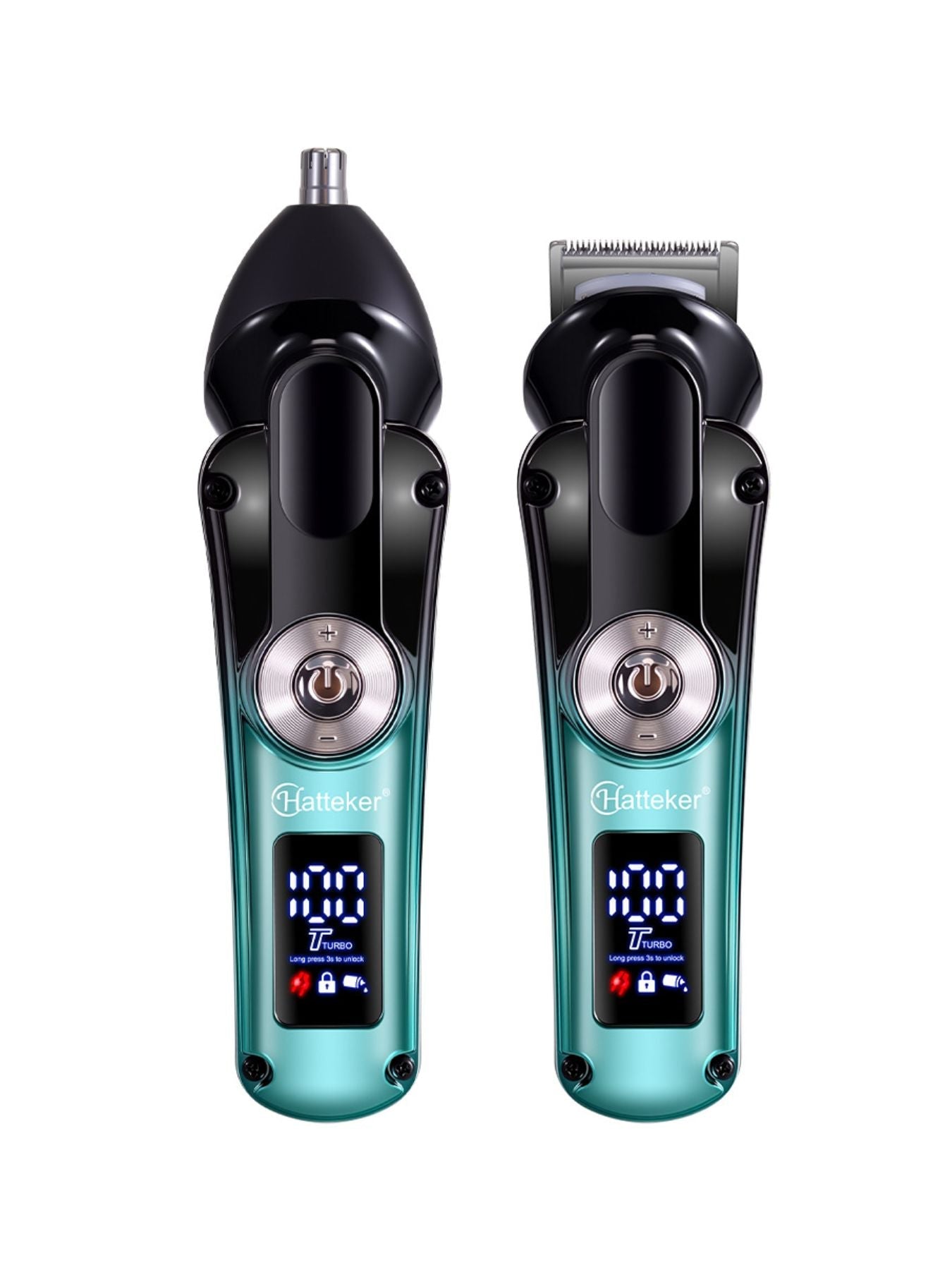 Cordless Hair Clipper with LED Display Unique Oils
