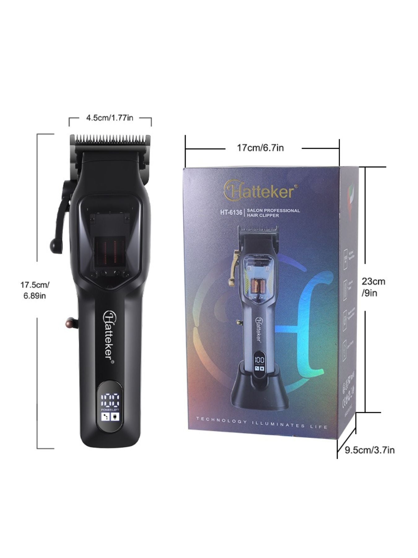 Rechargeable Hair Clipper Unique Oils
