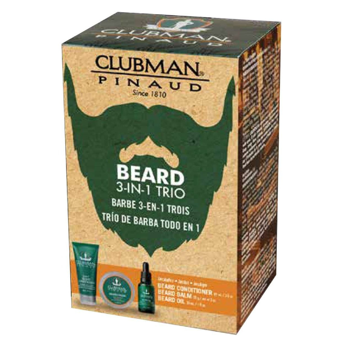 Clubman Pinaud Beard 3-In-1 Trio My Beauty Site Pro