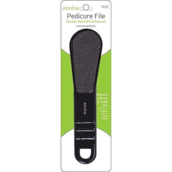 Almine Angled Pedicure File, 1 Count, Assorted Color Annie International, Inc.