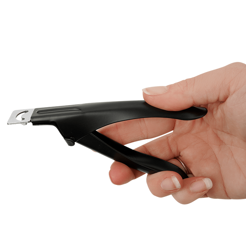 Almine Artificial Nail Clipper, 1 Count, Black Annie International, Inc.