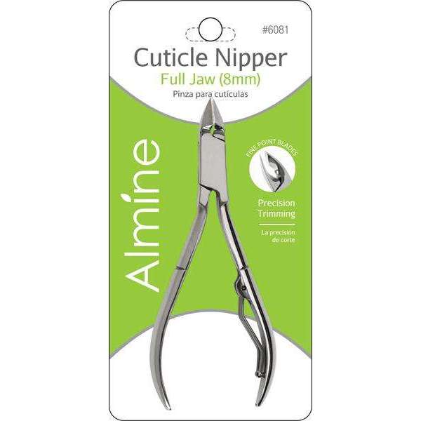 Almine Cuticle Nipper Full Jaw, 1 Count, Silver Annie International, Inc.