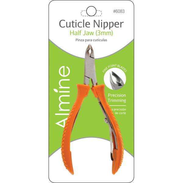 Almine Cuticle Nipper Half Jaw, 1 Count, Silver Annie International, Inc.