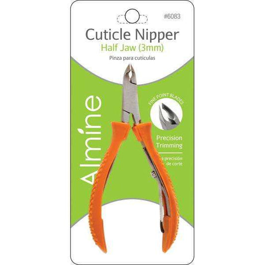 Almine Cuticle Nipper Half Jaw, 1 Count, Silver Annie International, Inc.