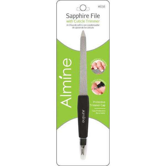Almine Sapphire File with Cuticle Trimmer Annie International, Inc.