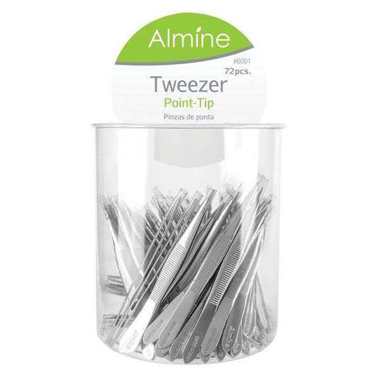 Almine Pointed Tip Tweezer 72ct Annie International, Inc.