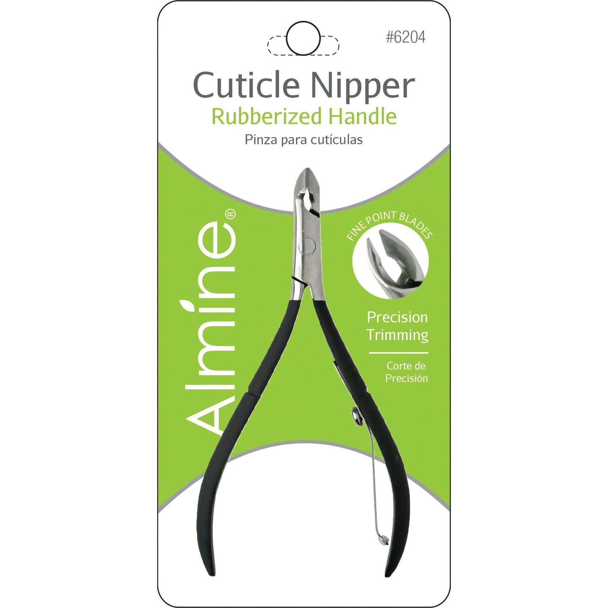 Almine Stainless Steel Nipper With Rubberized Black Handle Annie International, Inc.