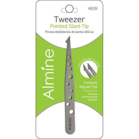 Almine Tweezers Pointed Slant Annie International, Inc.