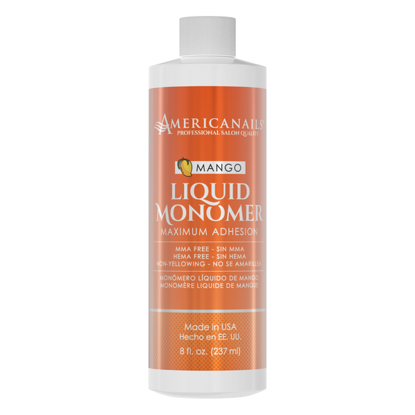 Mango Liquid Monomer 8oz - MMA Free Lunali Nail Supply