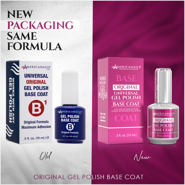 Original Gel Polish Base Coat .5oz Lunali Nail Supply