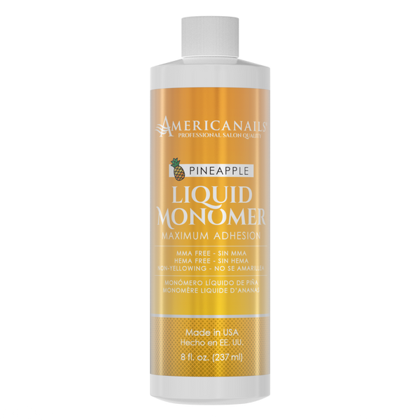 Pineapple Liquid Monomer 8oz - MMA Free Lunali Nail Supply