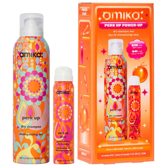 Amika Perk Up Power-Up Dry Shampoo Duo Nava Beauty