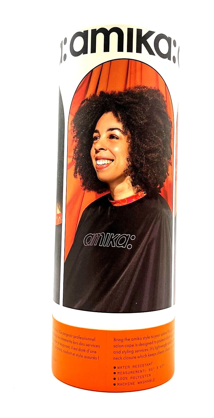 Amika Salon Cape Adjustable 6 Snap Closure VIP Extensions