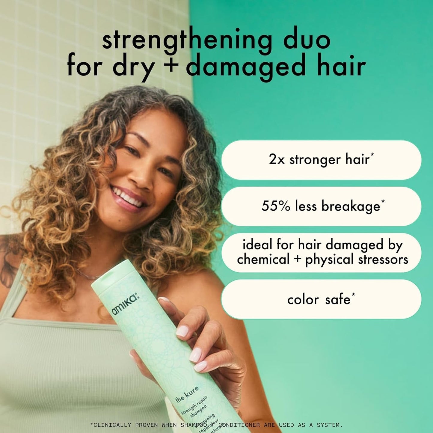 Amika The Kure Strength Repair Conditioner Nava Beauty