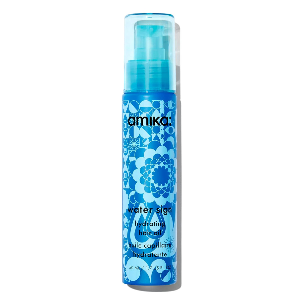 Amika Water Sign Hydrating Hair Oil with Hyaluronic Acid 1.7 Oz Nava Beauty