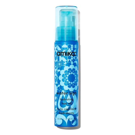 Amika Water Sign Hydrating Hair Oil with Hyaluronic Acid 1.7 Oz Nava Beauty
