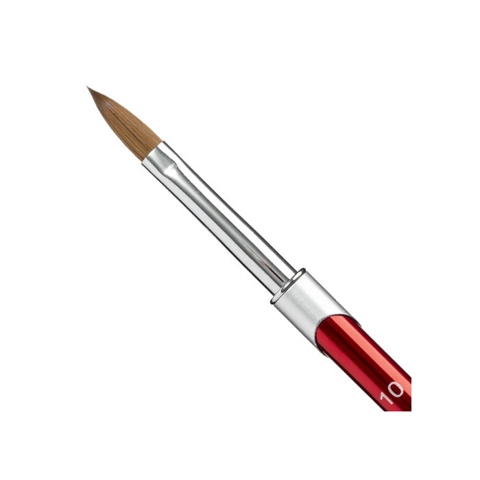 Americanails - Acrylic Brush Naturally Kolinsky - Oval Acrylic #10 Brush
