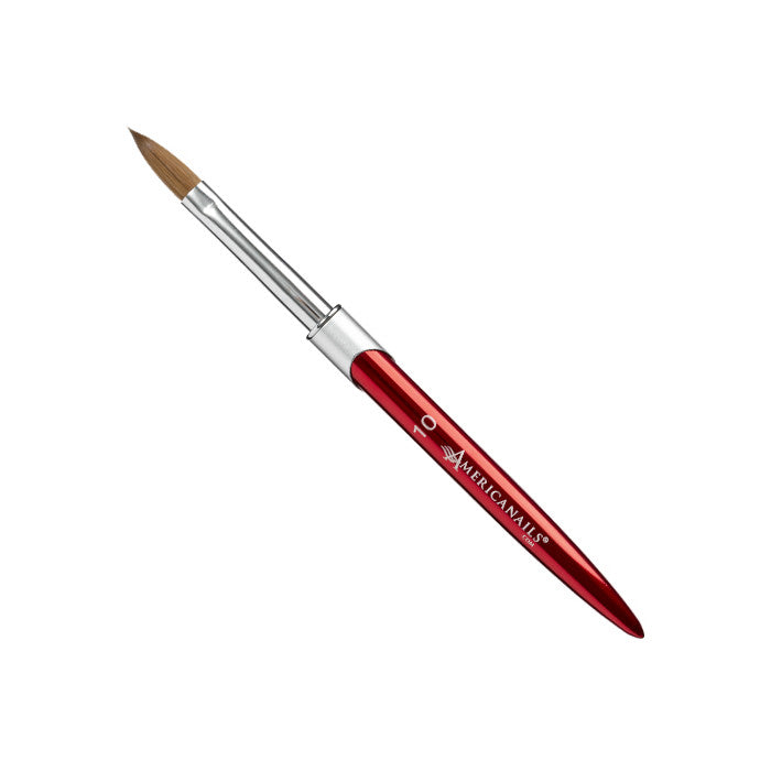 Americanails - Acrylic Brush Naturally Kolinsky - Oval Acrylic #10 Brush