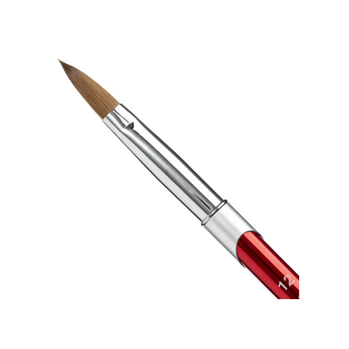 Americanails - Acrylic Brush Naturally Kolinsky - Oval Acrylic #12 Brush
