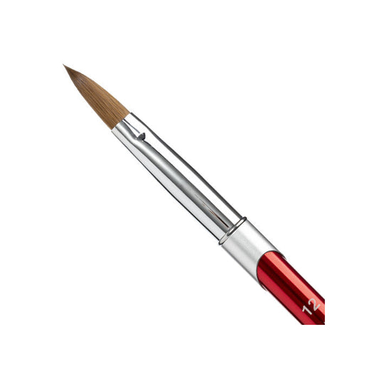 Americanails - Acrylic Brush Naturally Kolinsky - Oval Acrylic #12 Brush