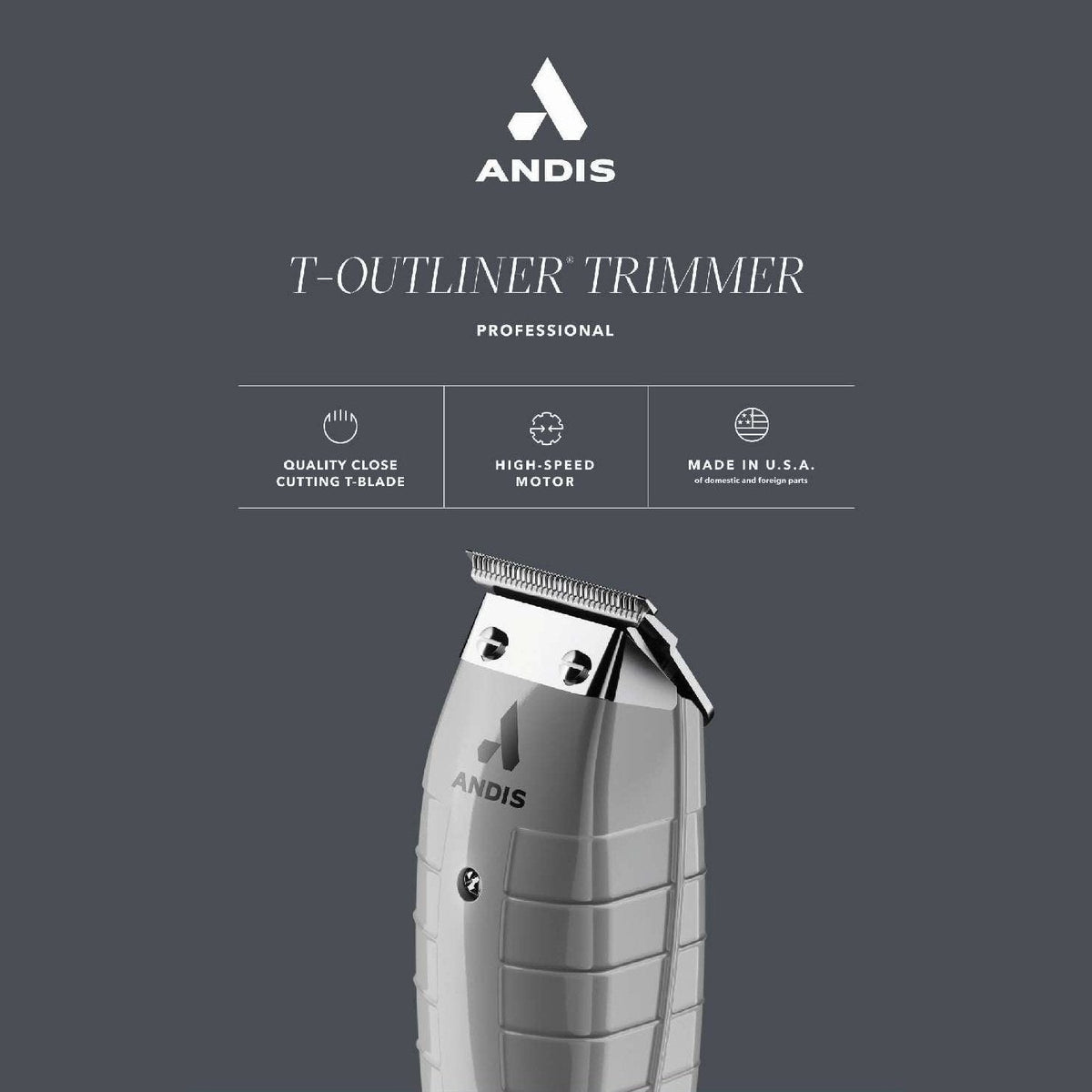 Andis Trimmer T-Outliner My Beauty Site Pro