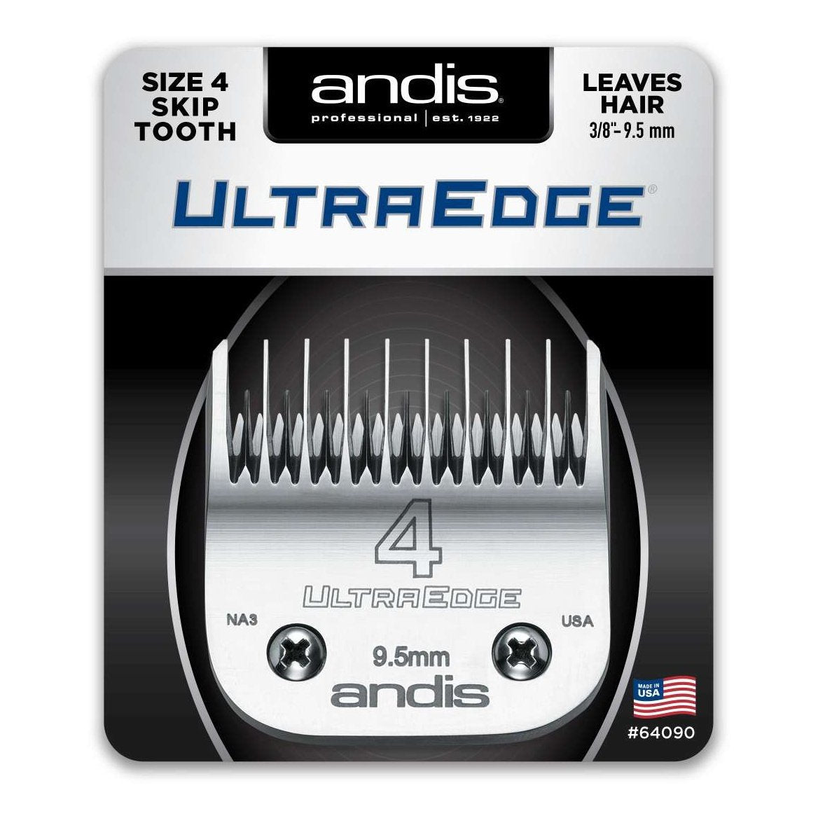 Andis Ultraedge Blade  Size 4 Skip Tooth My Beauty Site Pro