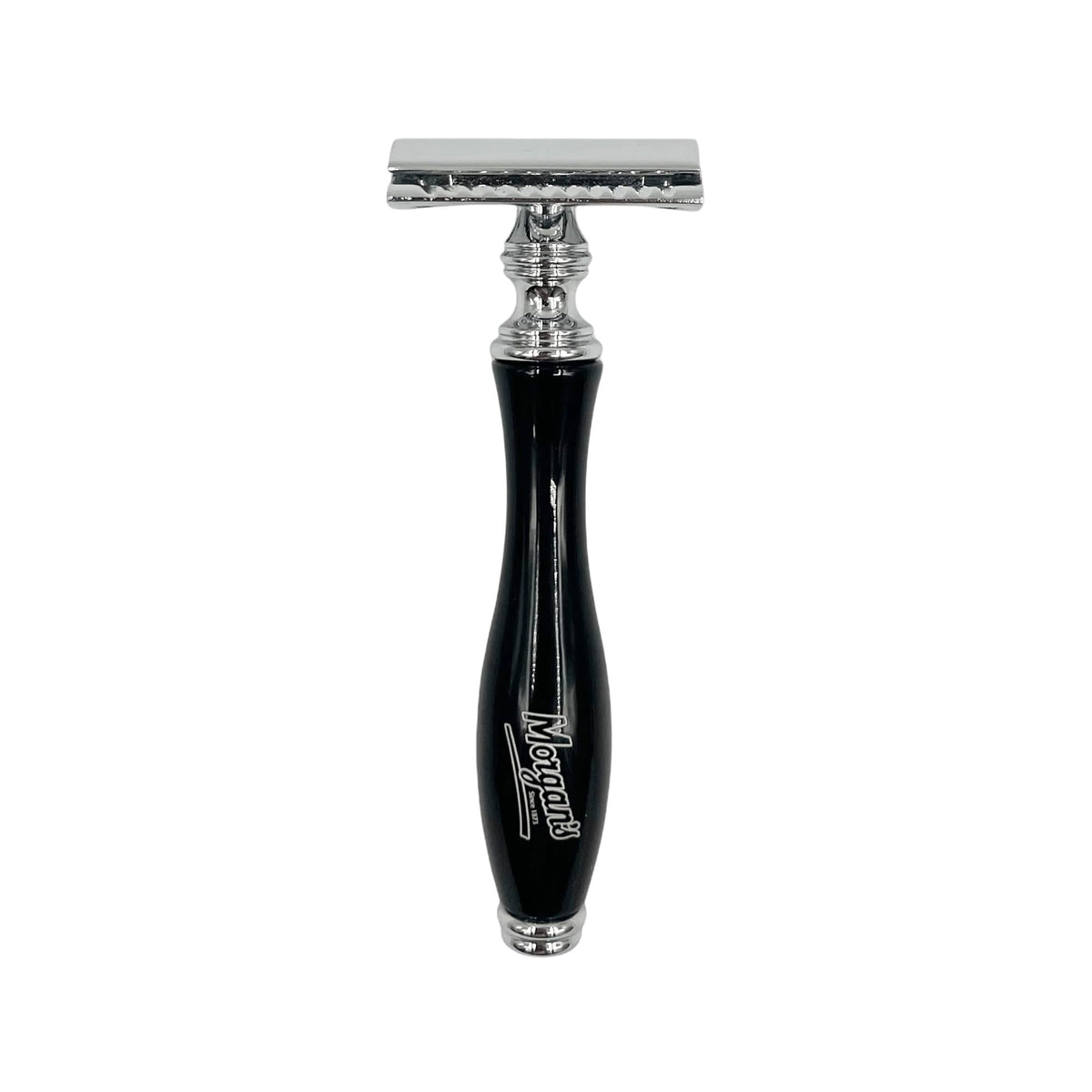 Morgan's Pomade Shaving Razor for a Smooth Close Shave 1 Count Beauty Care Bag
