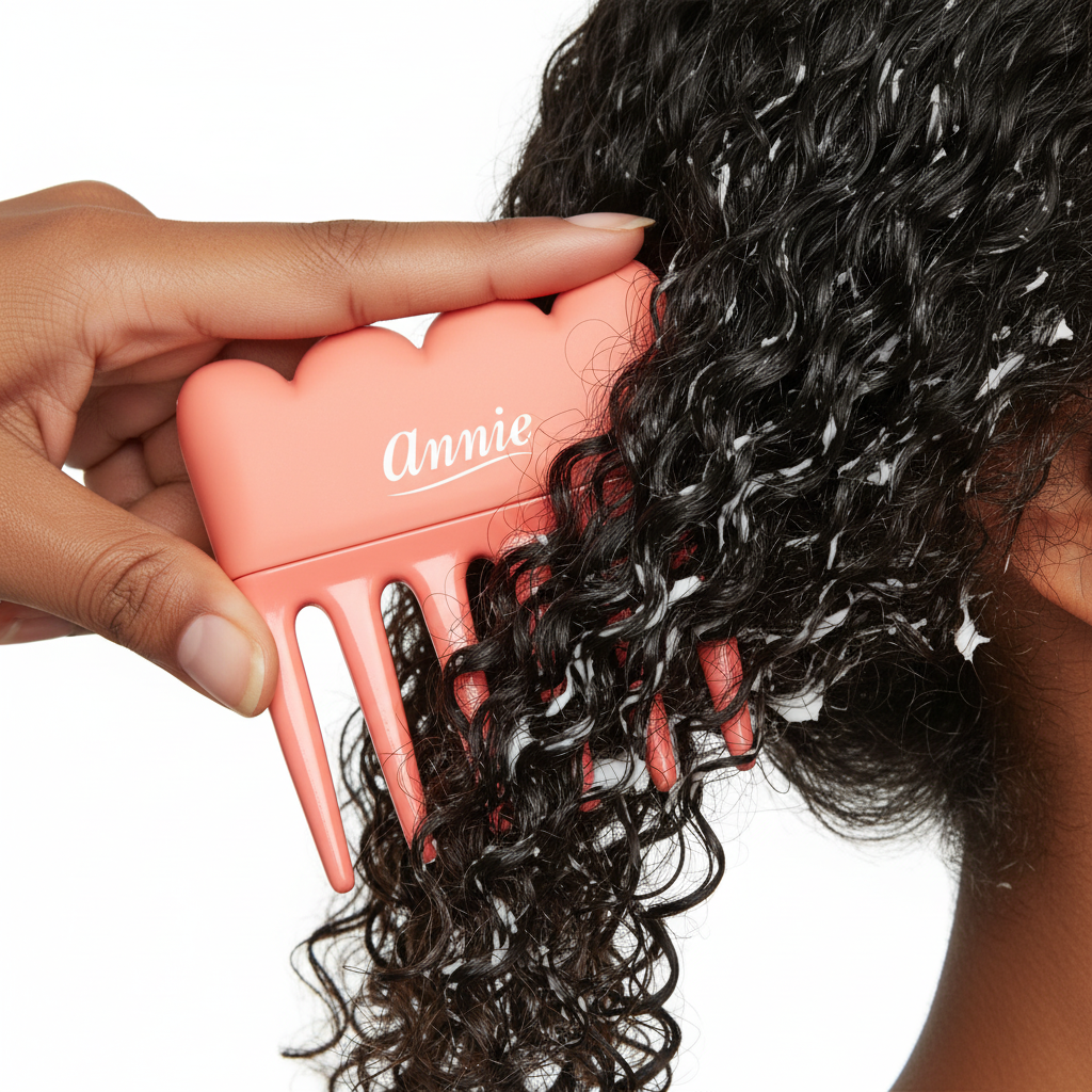 Annie Effortless Detangler Pik, 1 Count, Orange Annie International, Inc.