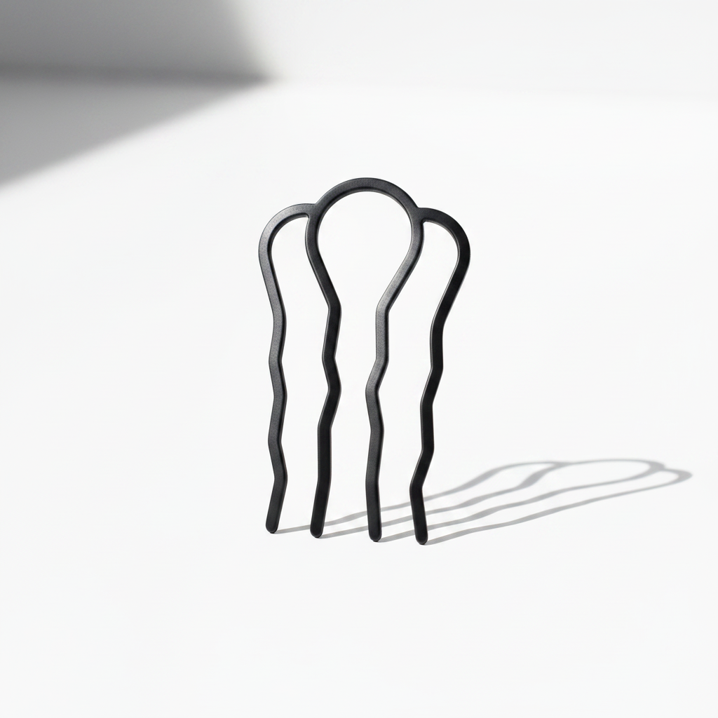 Annie Hair Fork Pin Small, 1 Count, Black Annie International, Inc.
