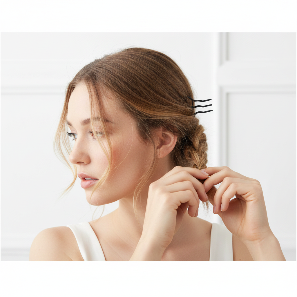 Annie Hair Fork Pin Small, 1 Count, Black Annie International, Inc.